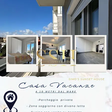 Simo'Sunset House Villa Focene Exterior photo